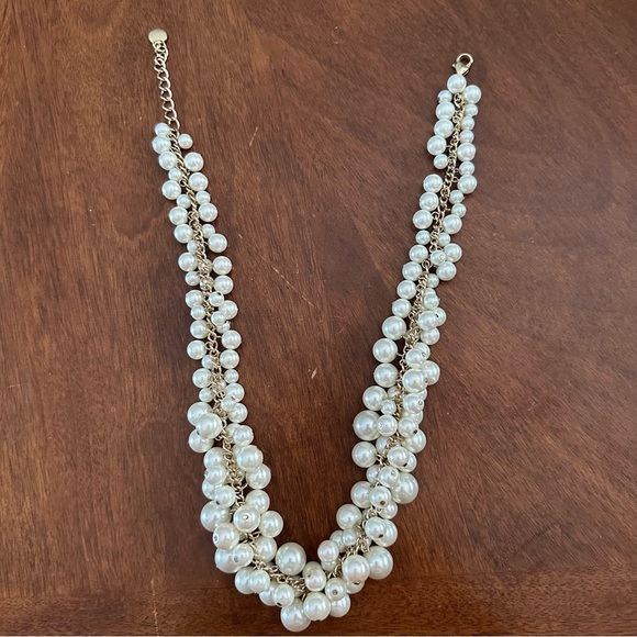 2 for $13 Charter Club pearly white statement necklace - Picture 5 of 5